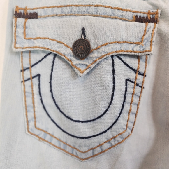 Religion Jeans Mens Ricky Super T Combo Tulsa Light Wash. Sz: 38W x 31L - Picture 6 of 7